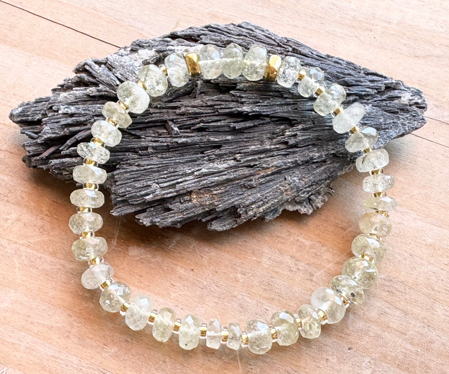 Libyan Desert Glass Tektite Bracelet