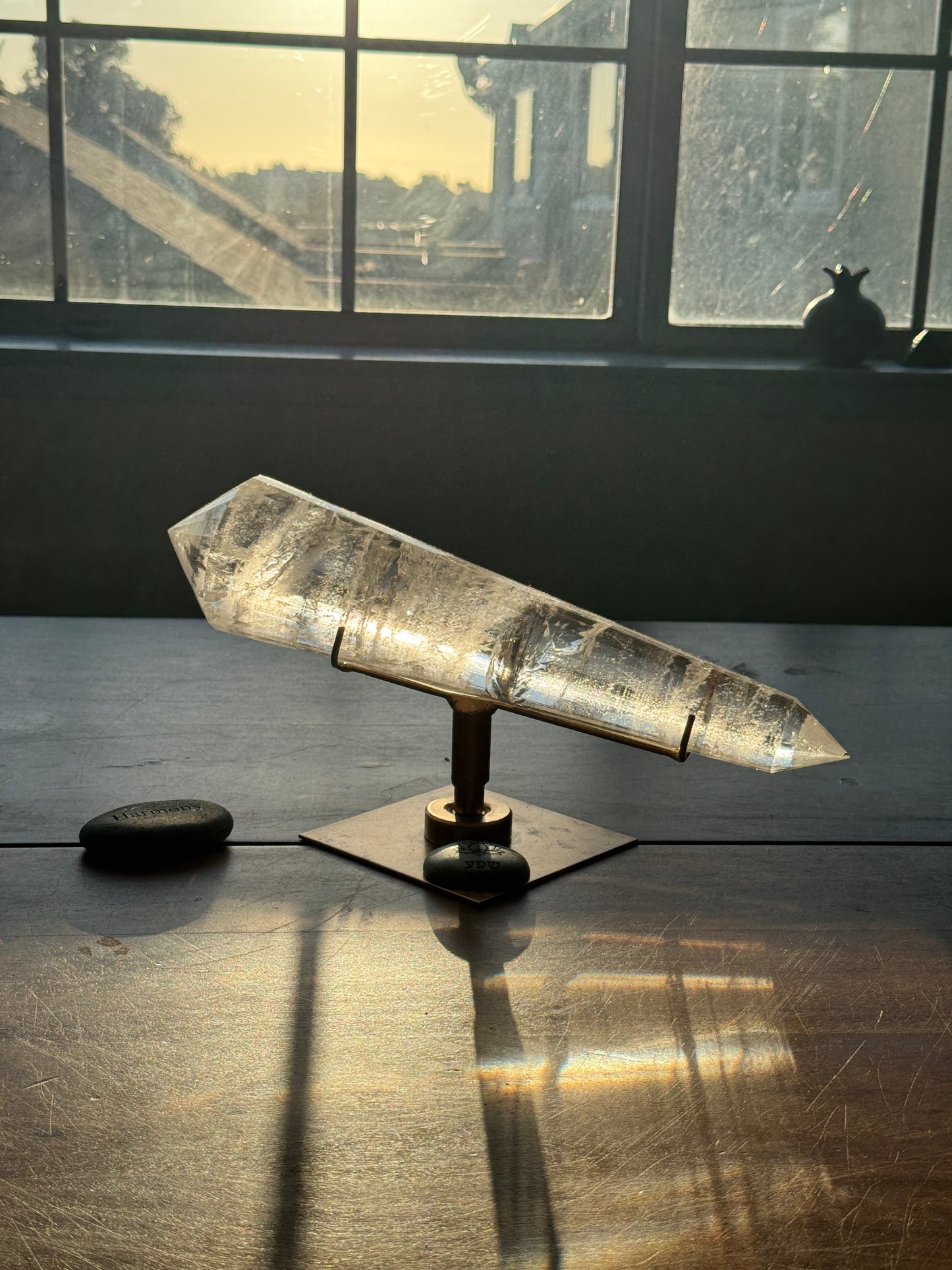 Rare Large Lemurian Vogel Quartz – 2.4 kg – 15” - Brazil