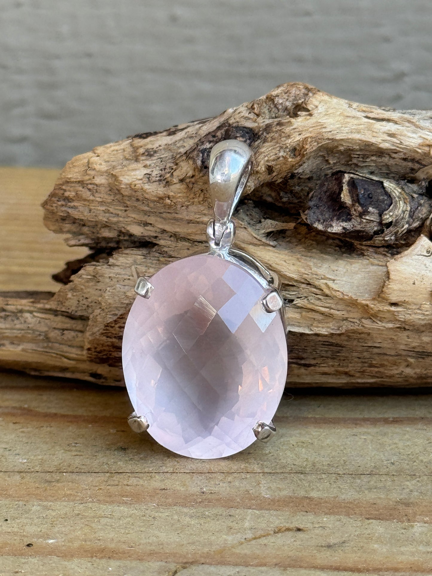 Rose Quartz Pendant — The Stone of Love