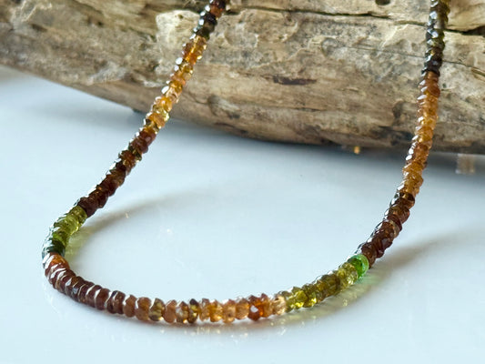 Petro Tourmaline Beads Necklace