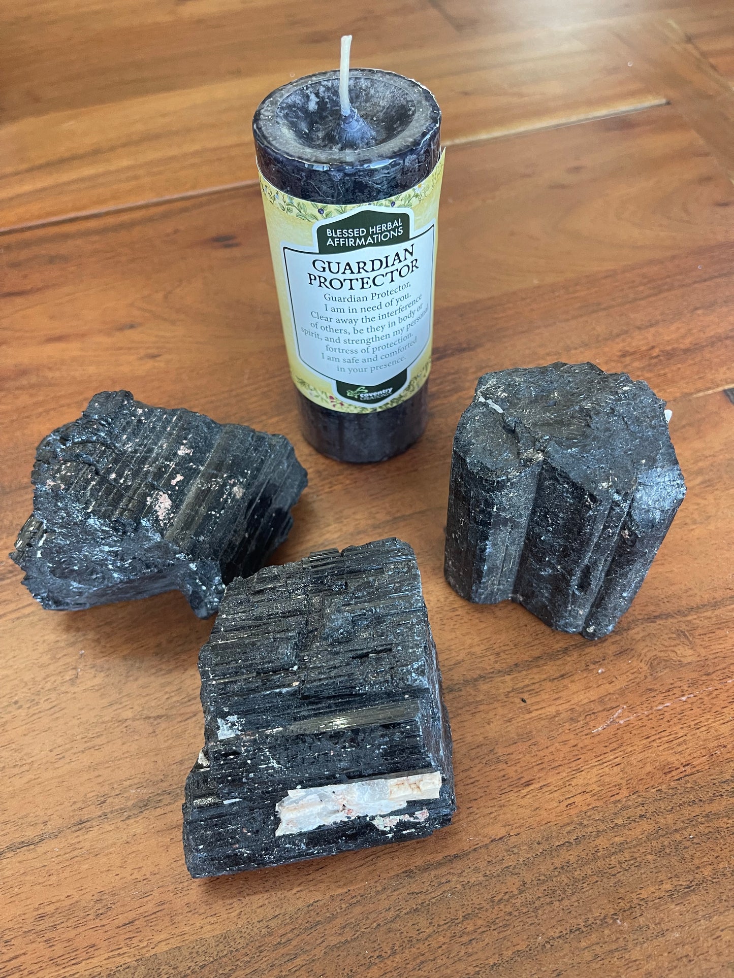 Raw Black Tourmaline Chunks