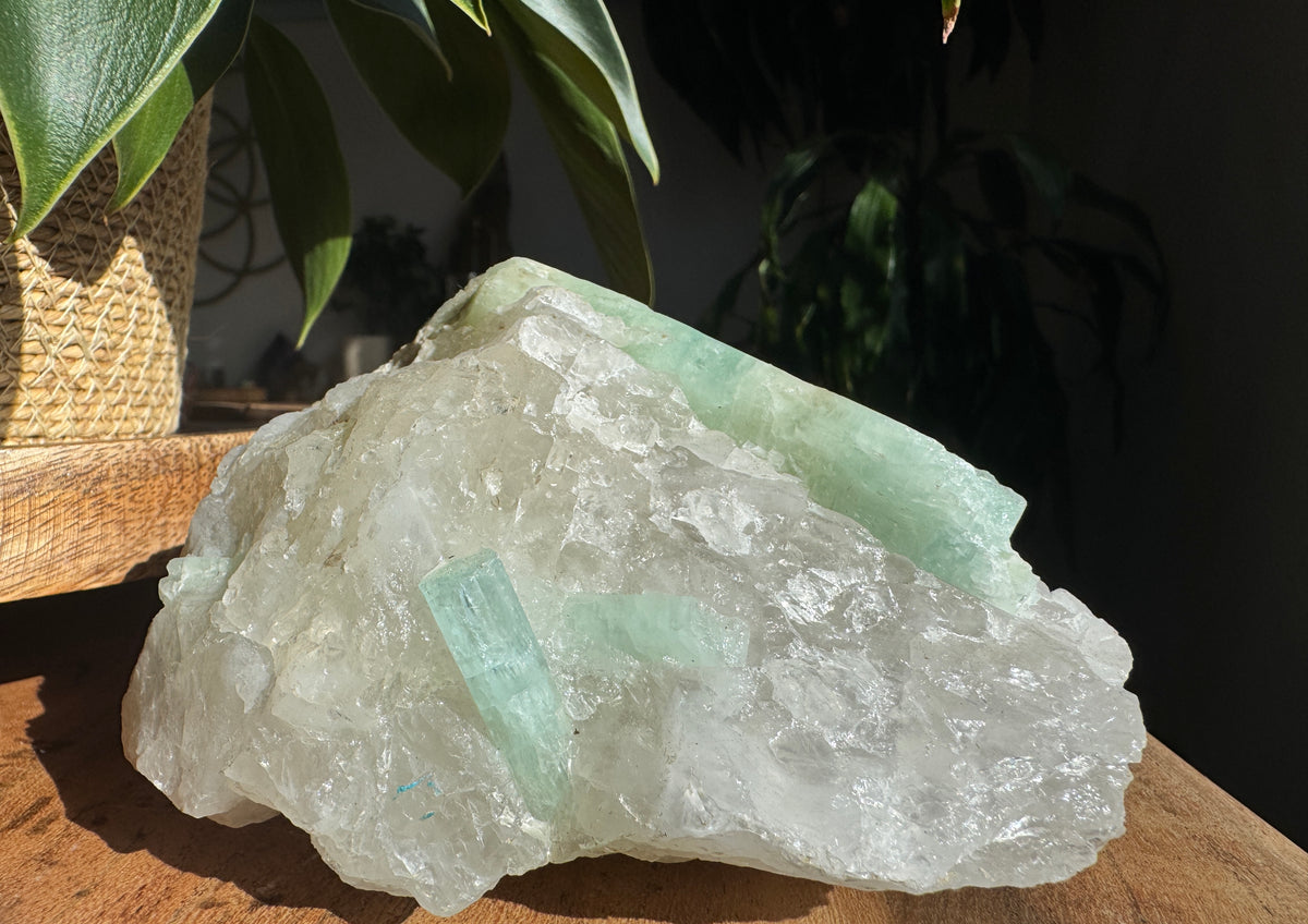 Natural Aquamarine on Matrix – 836g