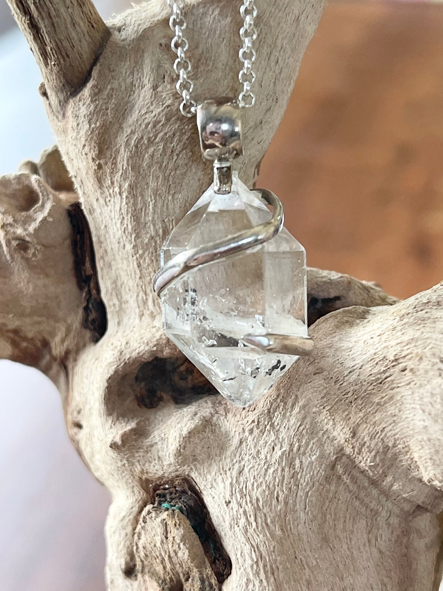 Herkimer Diamond pendant