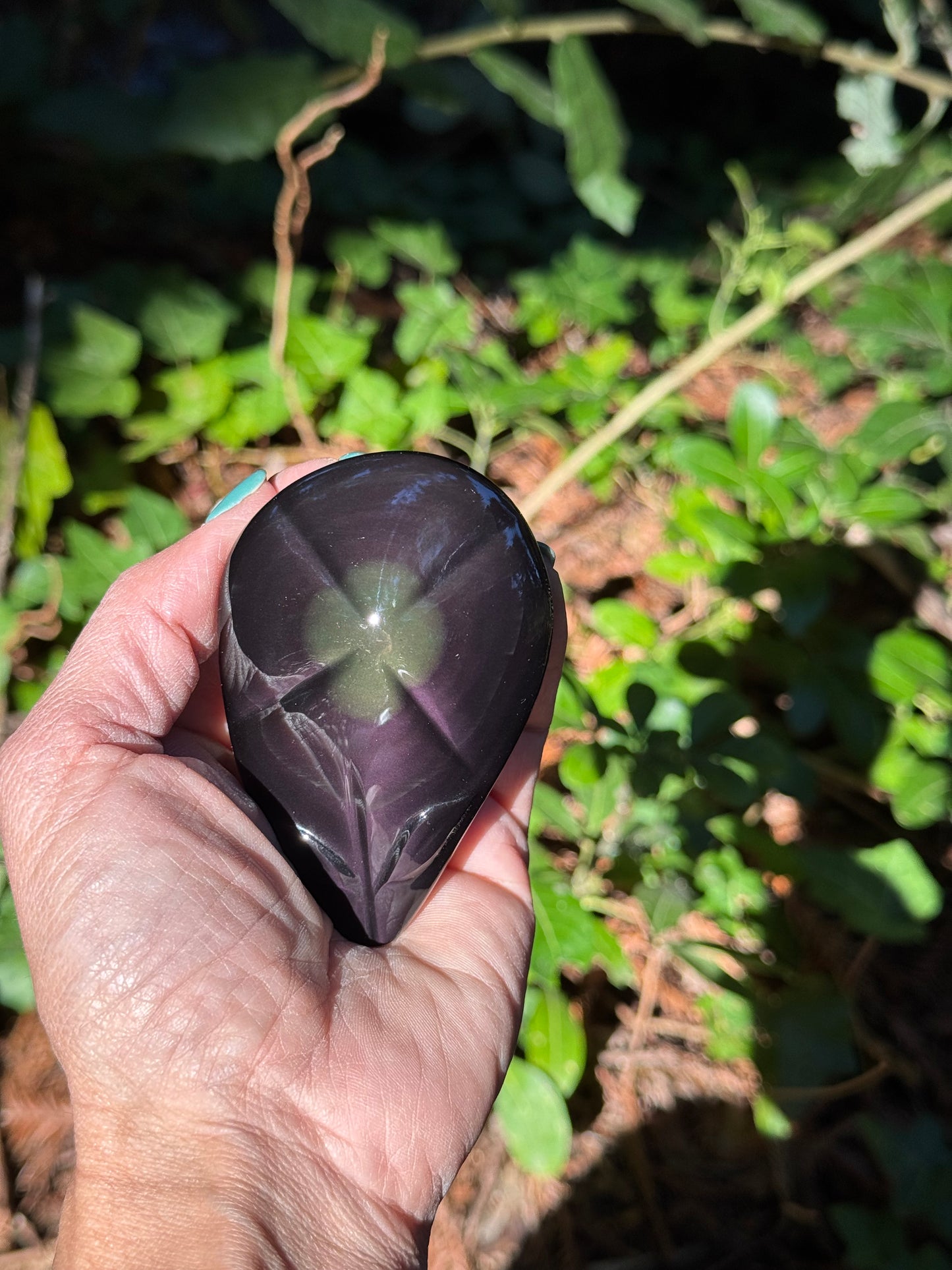 Flower Rainbow Obsidian – Heart Awakening