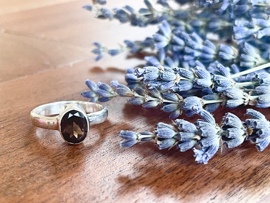 Smokey Quartz Ring