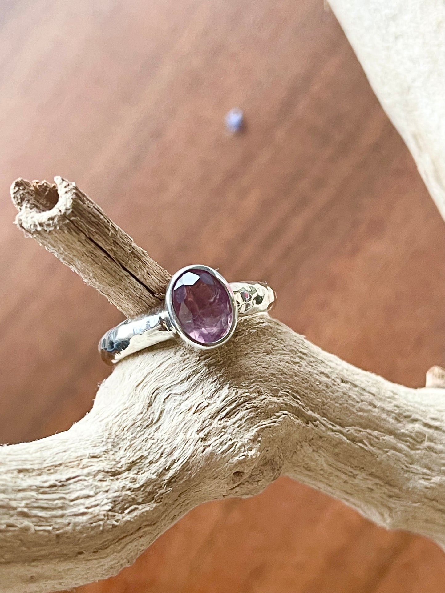 Pink Tourmaline Ring