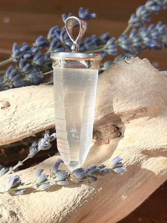 Lemurian Quartz Pendant