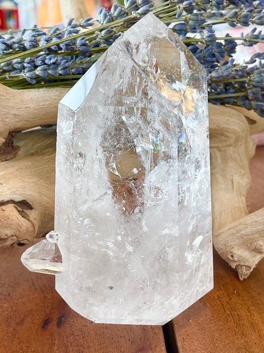 Clear Quartz Tower