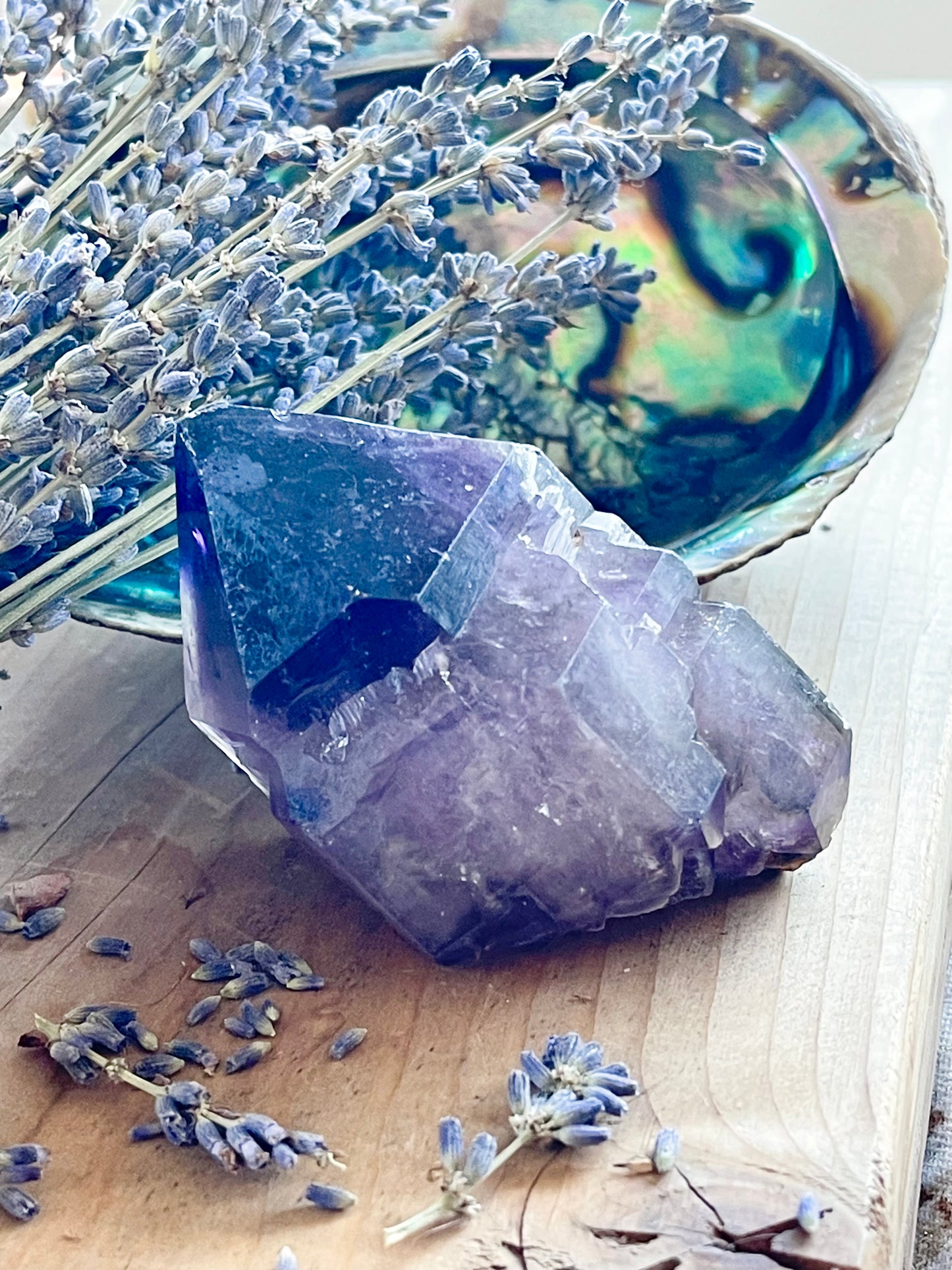 Zambian Elestial Amethyst