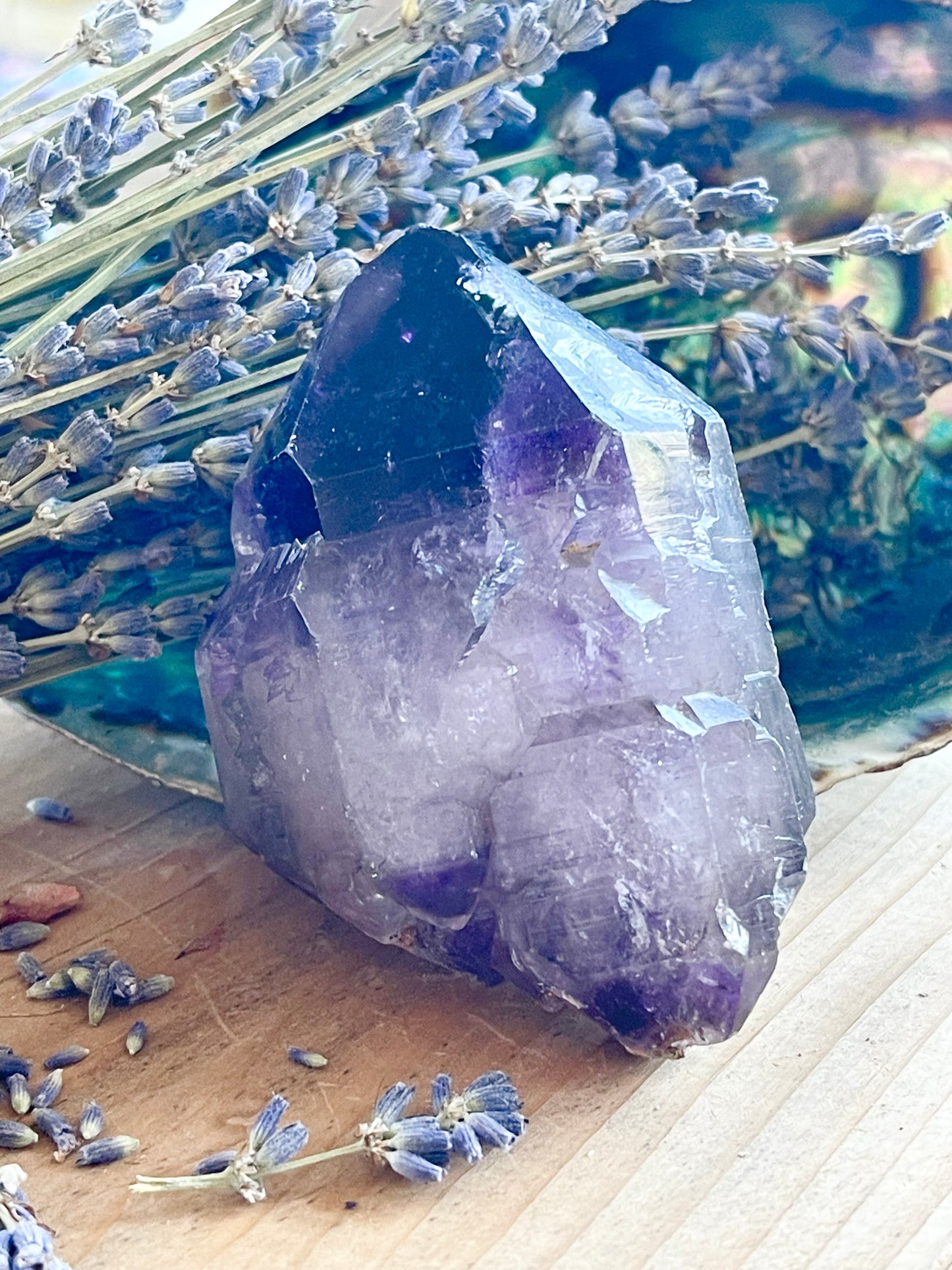 Zambian Elestial Amethyst