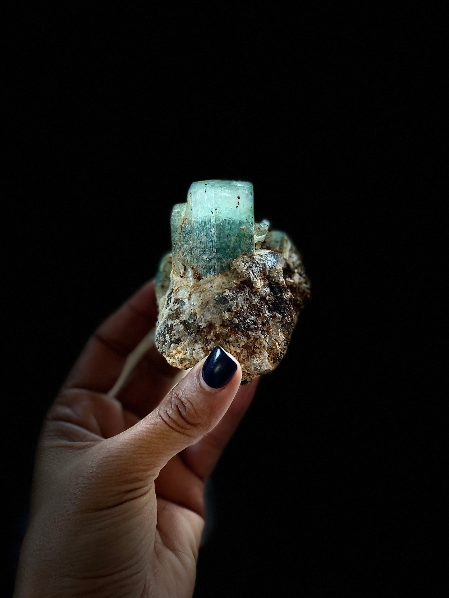 Raw Natural Aquamarine