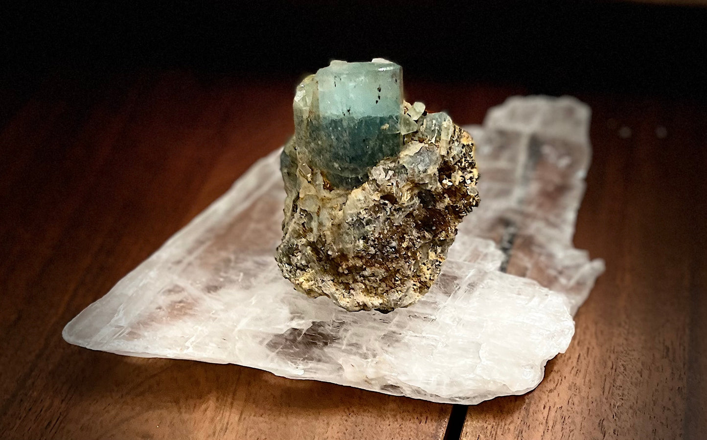 Raw Natural Aquamarine