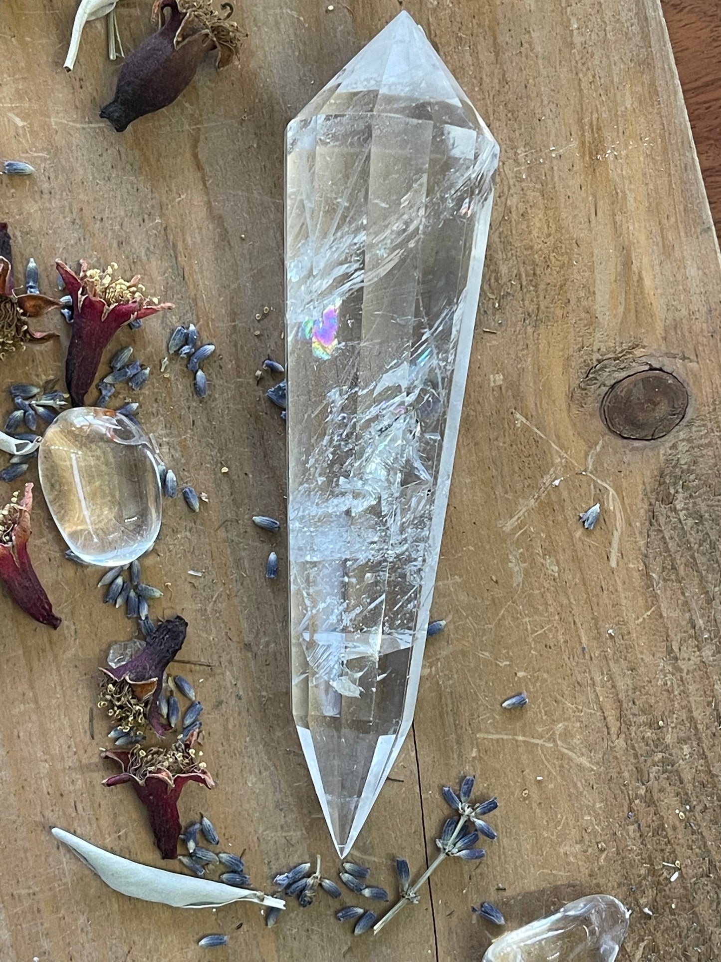 Clear Quartz Vogel