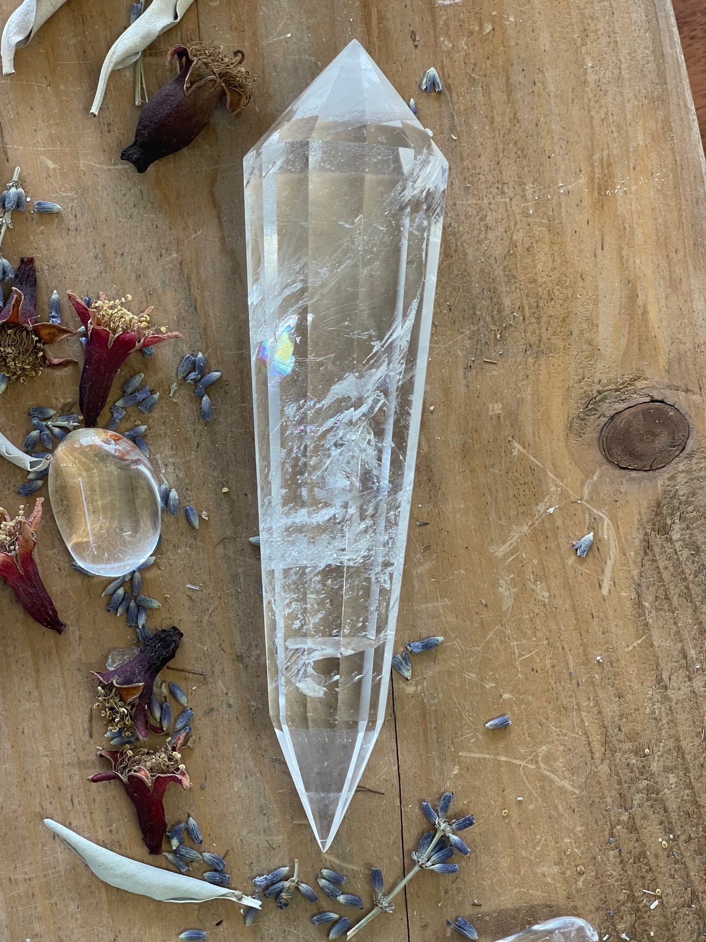 Clear Quartz Vogel