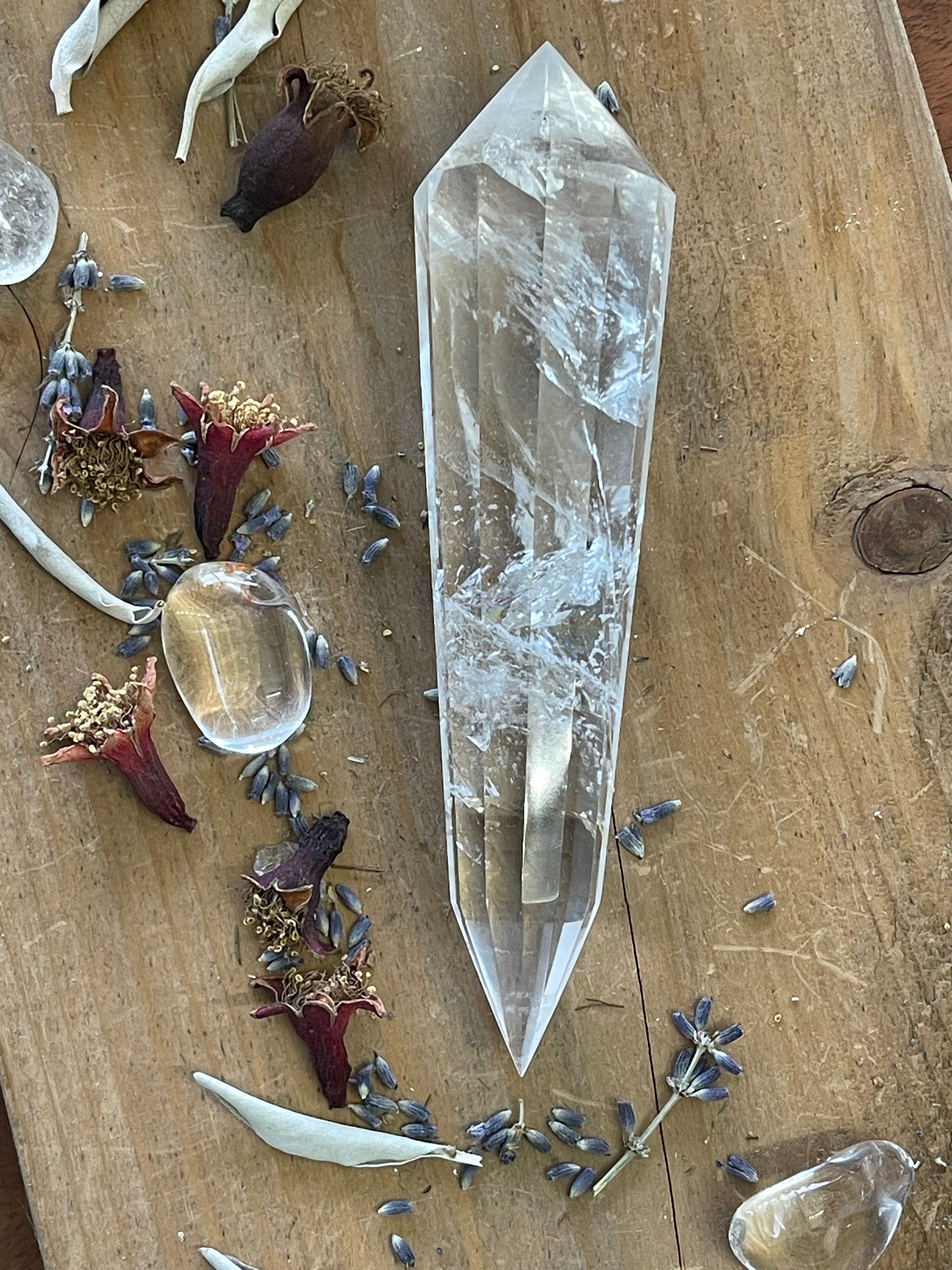 Clear Quartz Vogel