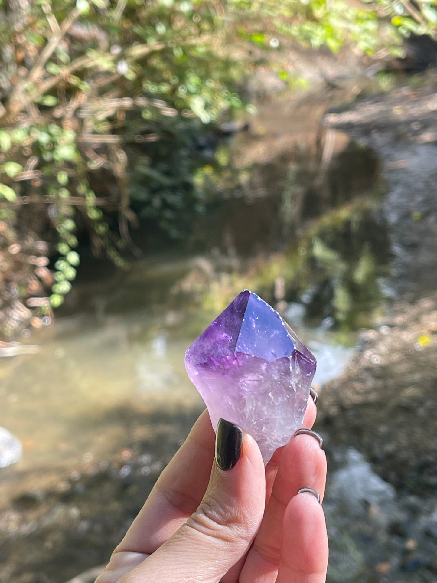 Natural Amethyst point