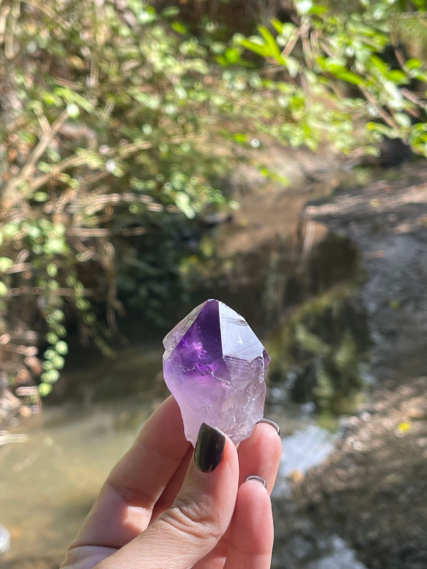 Natural Amethyst point