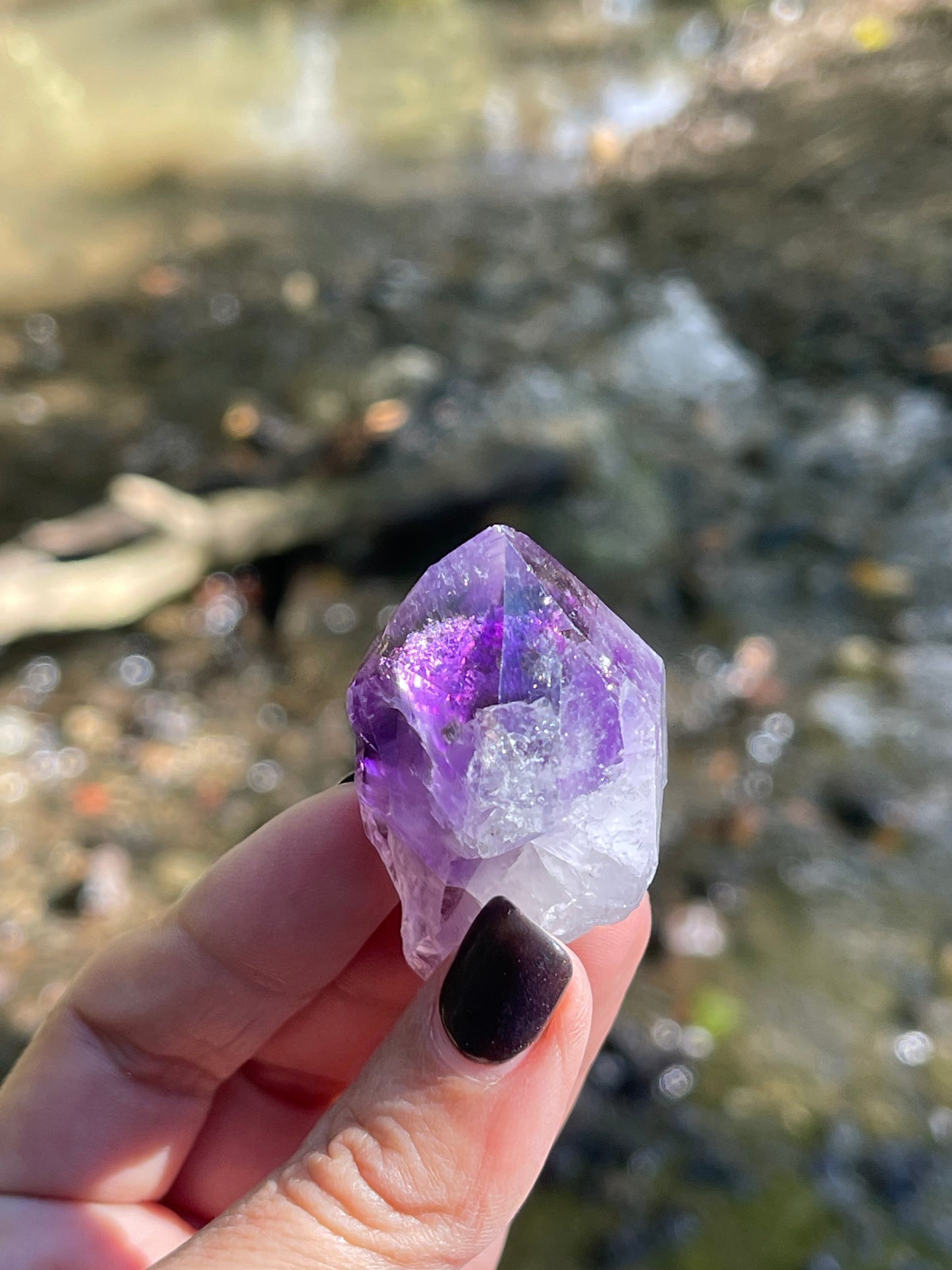 Natural Amethyst point