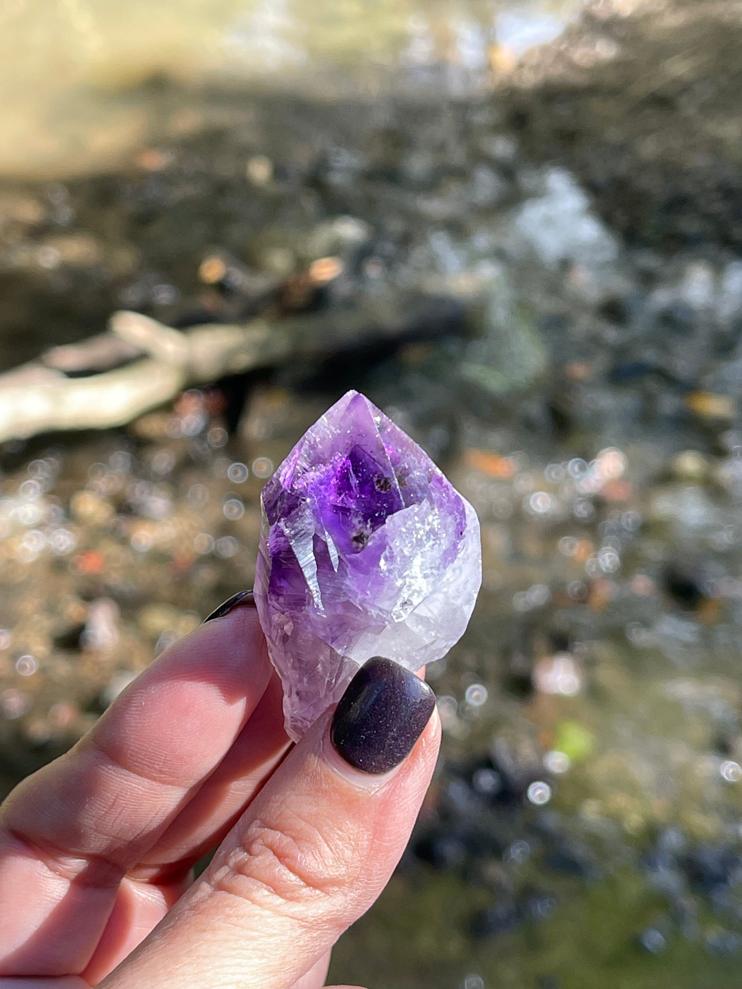 Natural Amethyst point