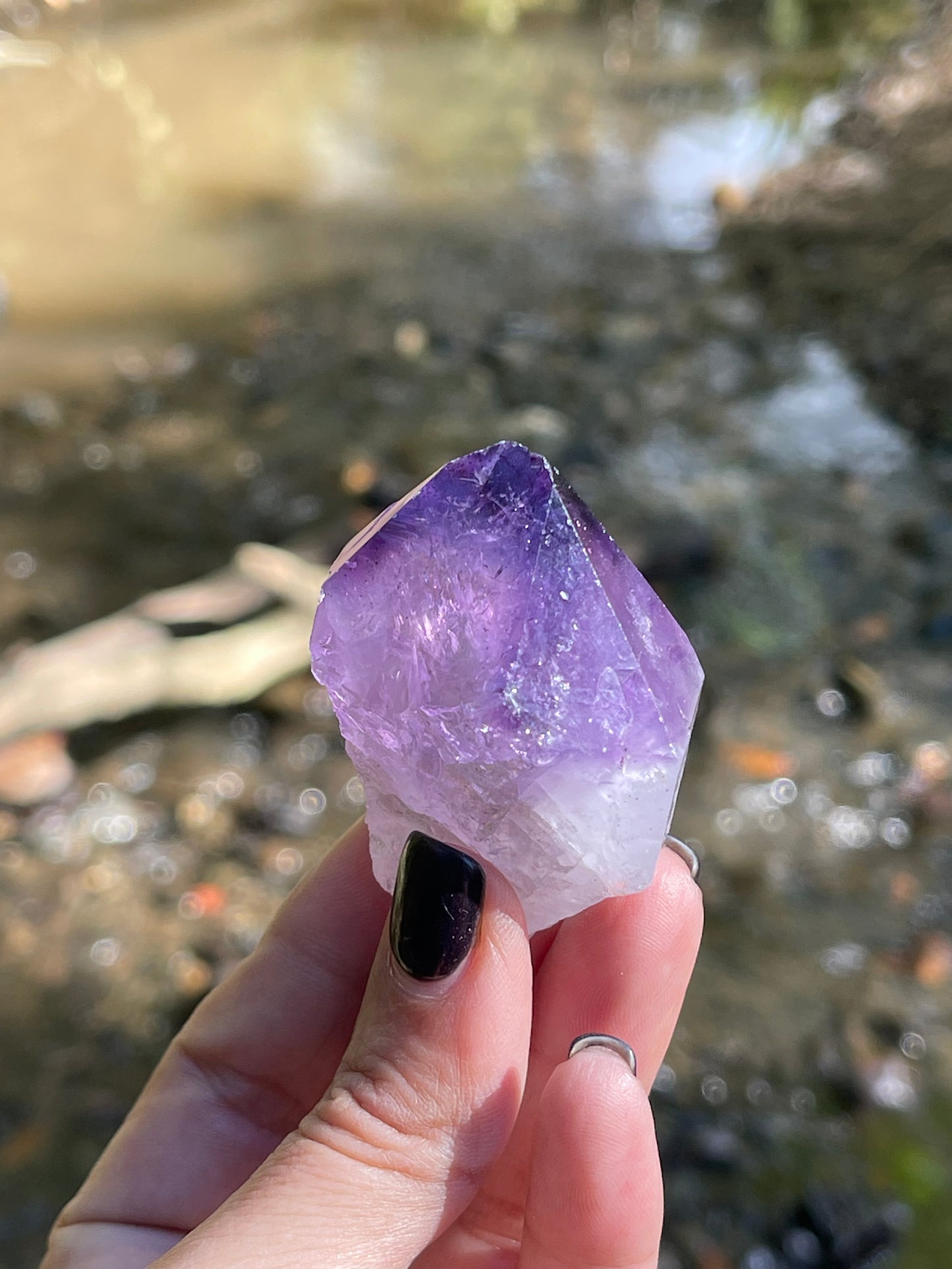 Natural Amethyst point