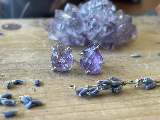 Amethyst Earrings