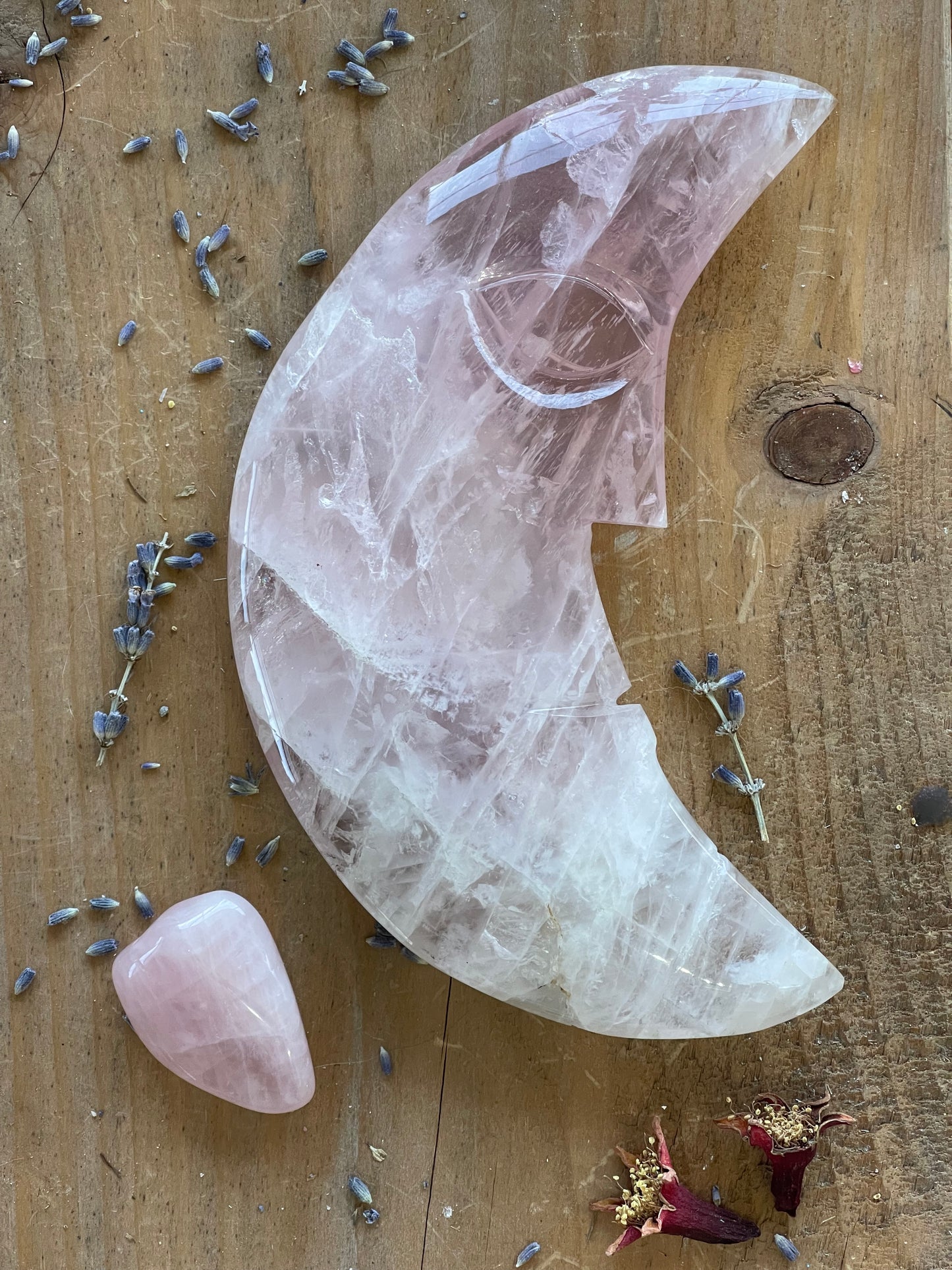 Rose Quartz Moon