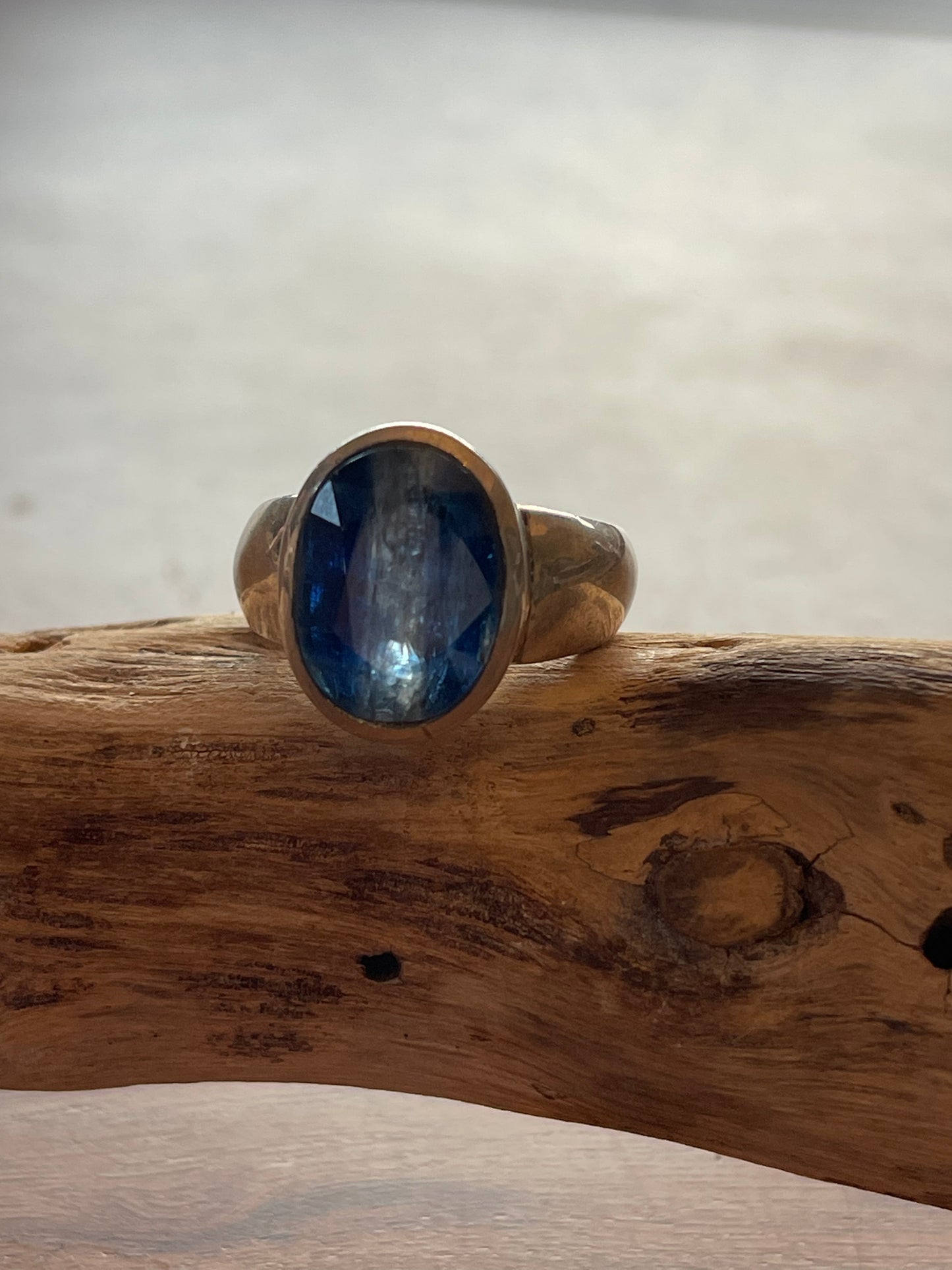 Blue Kyanite Ring