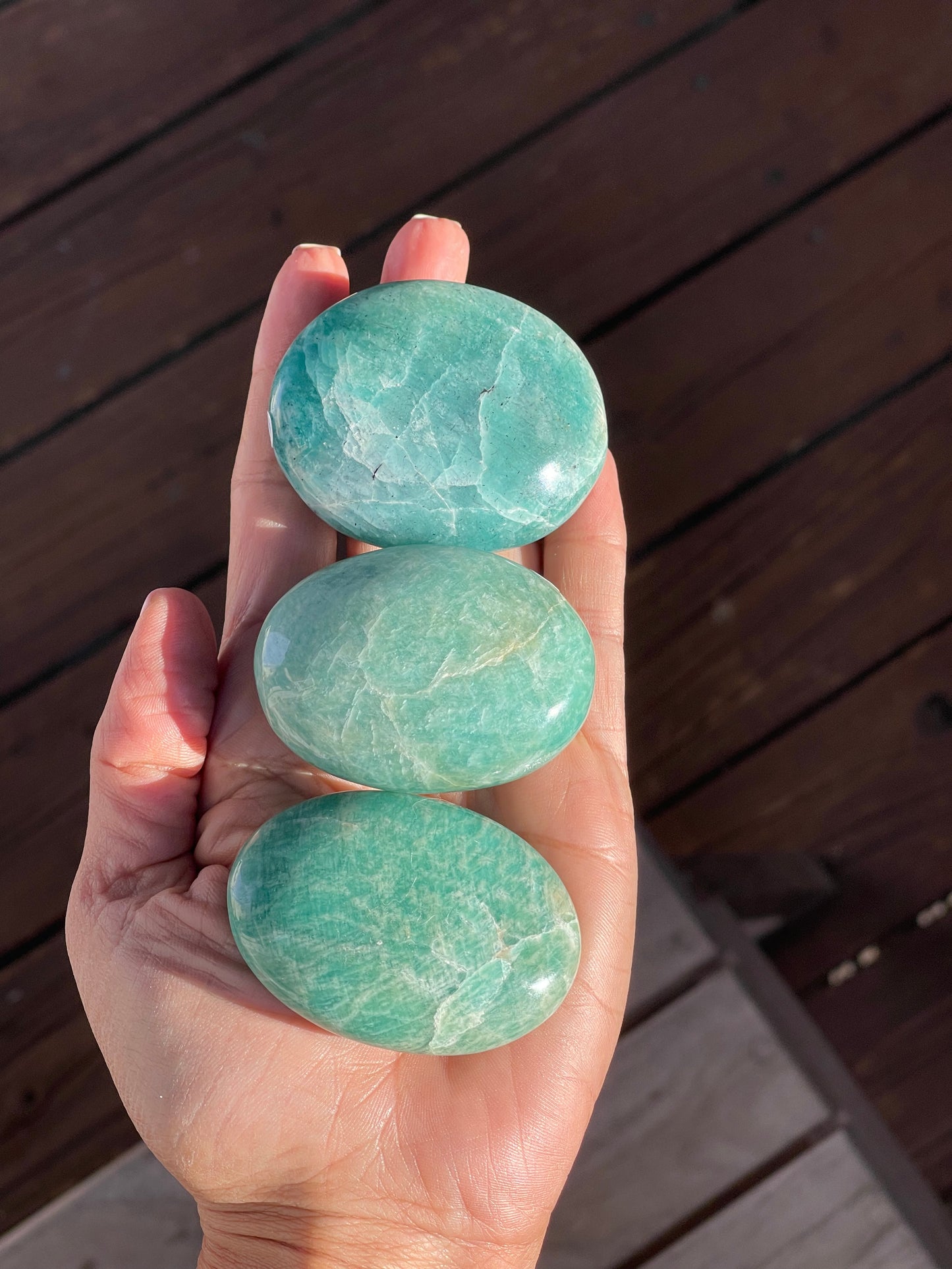 Amazonite pebble