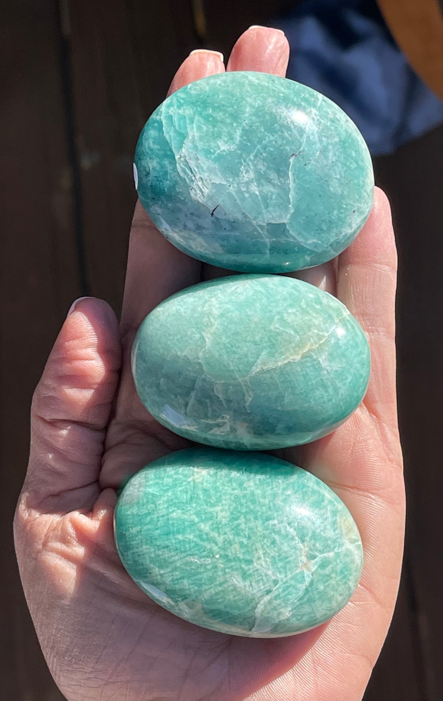 Amazonite pebble