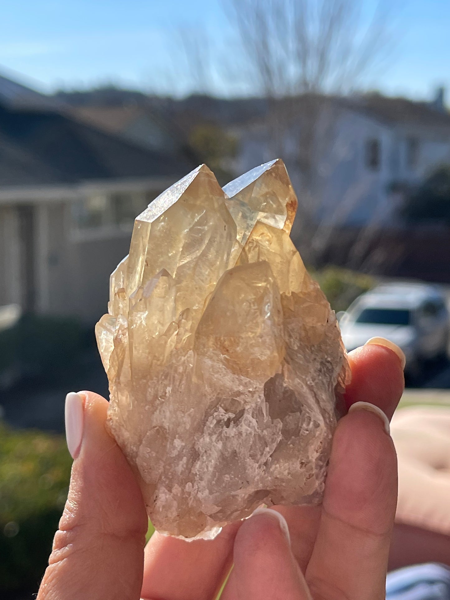 Natural Raw  Kundalini Citrine