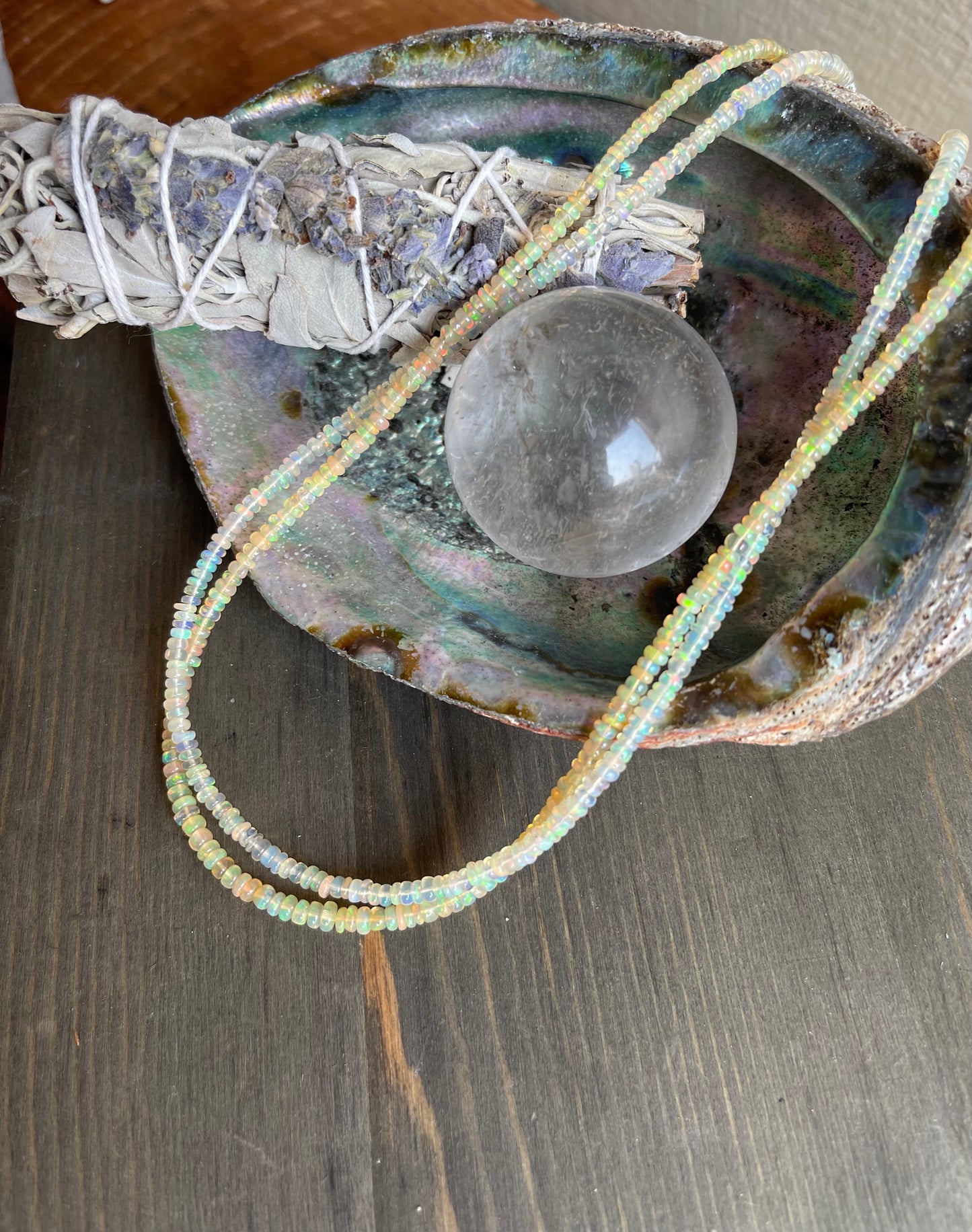 Ethiopian Opal Necklace