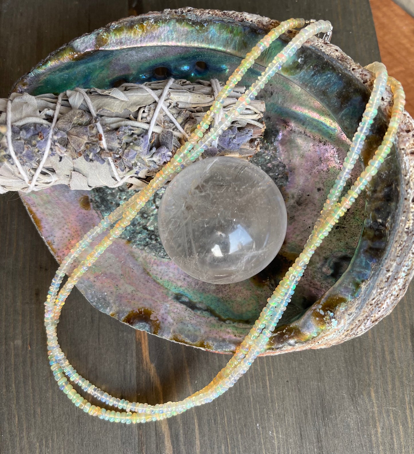 Ethiopian Opal Necklace