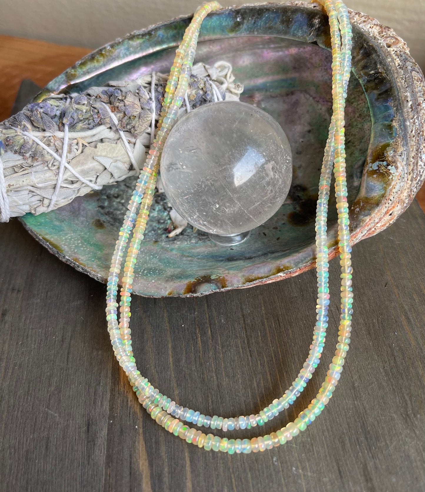 Ethiopian Opal Necklace