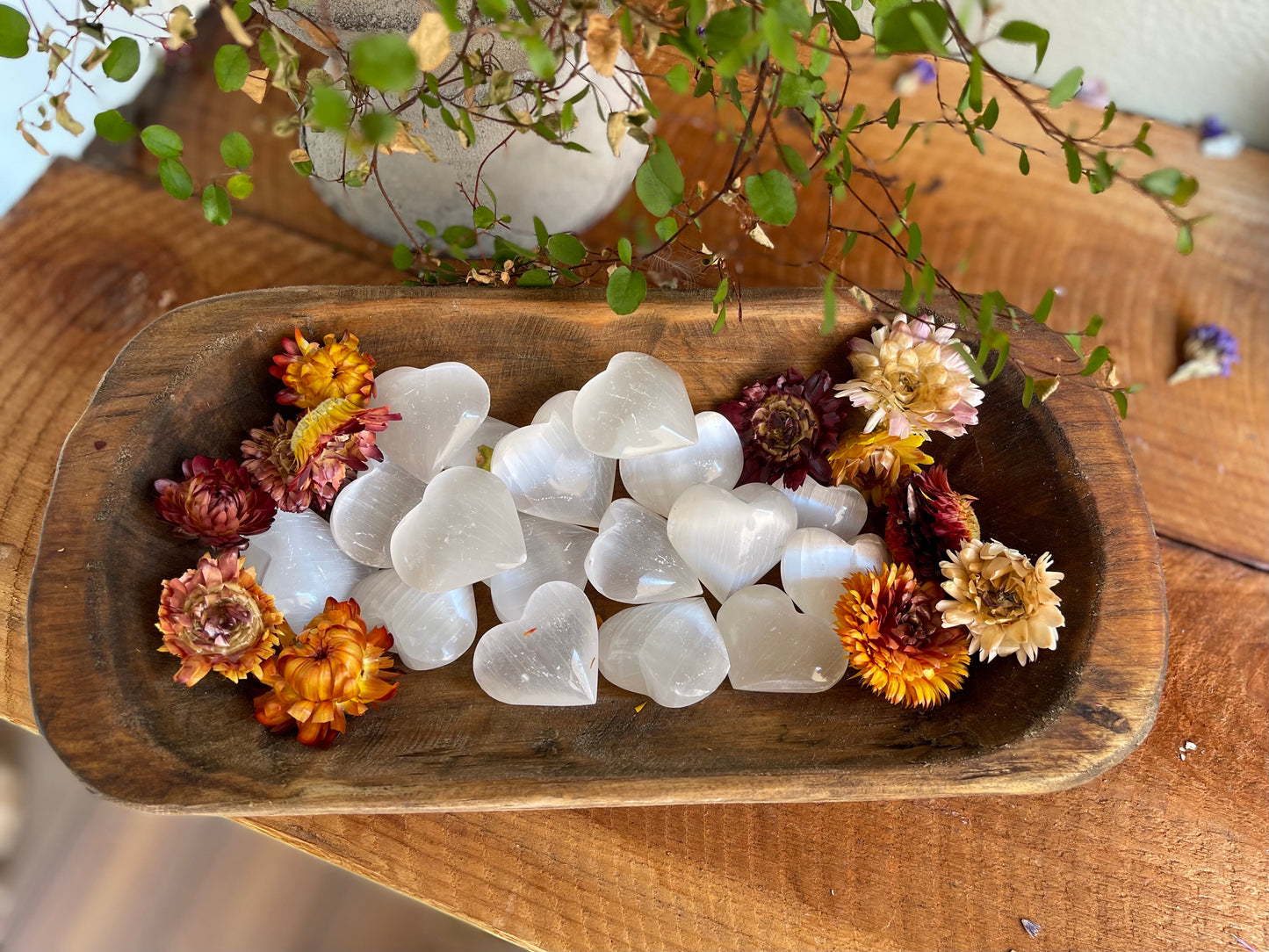 Mini Selenite Hearts