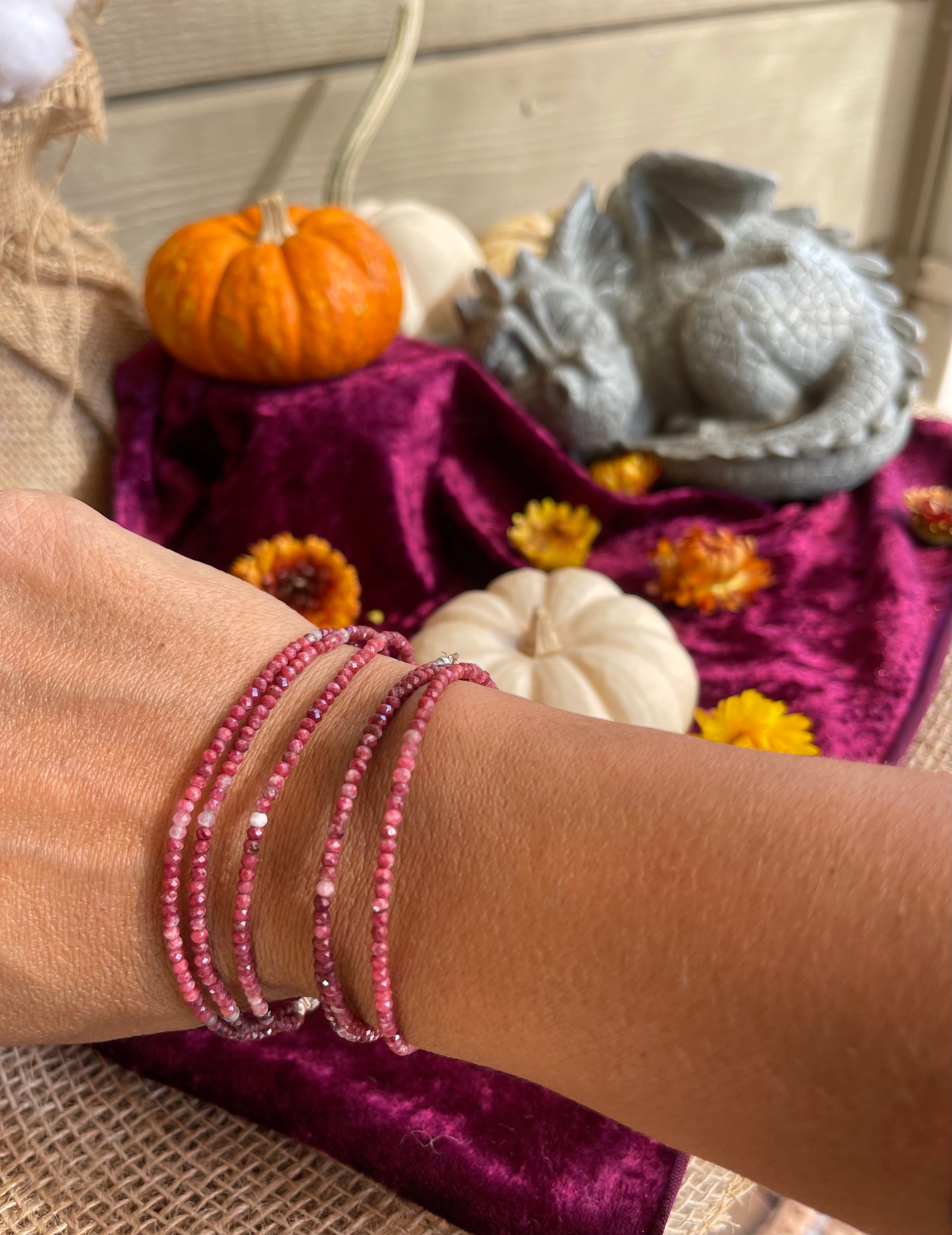 Thulite bracelet hot sale