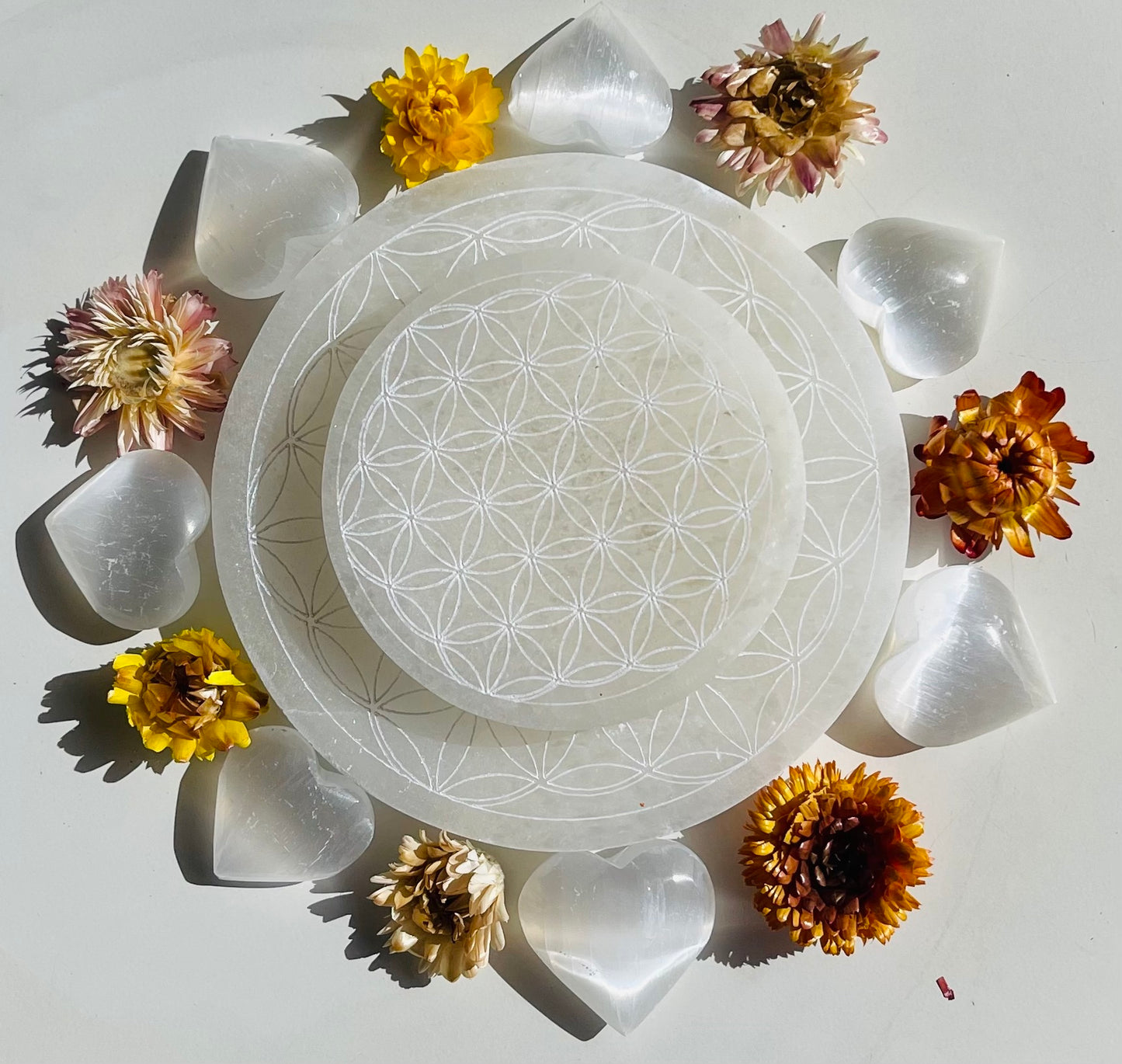 Selenite, the Flower of Life Gemstone